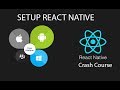 React Native Dev Environment Setup + First Project (Windows Users )