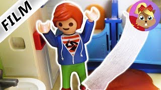 摩比游戏 Playmobil 小电影 阳光幼儿园 小朋友 厕所马桶堵塞了 展示