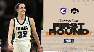 Iowa vs. Holy Cross - First Round NCAA tournament extended highlights
