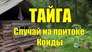 СЛУЧАЙ НА ПРИТОКЕ Конды ТАЙГА