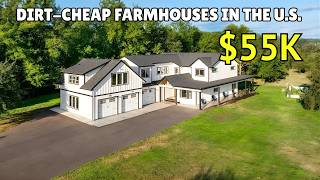 DIRT-CHEAP Kentucky FARMHOUSES With Land | Hidden Real Estate Gems with Acreage You Can Afford!