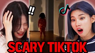 Korean Girls React to Most Scary TikTok