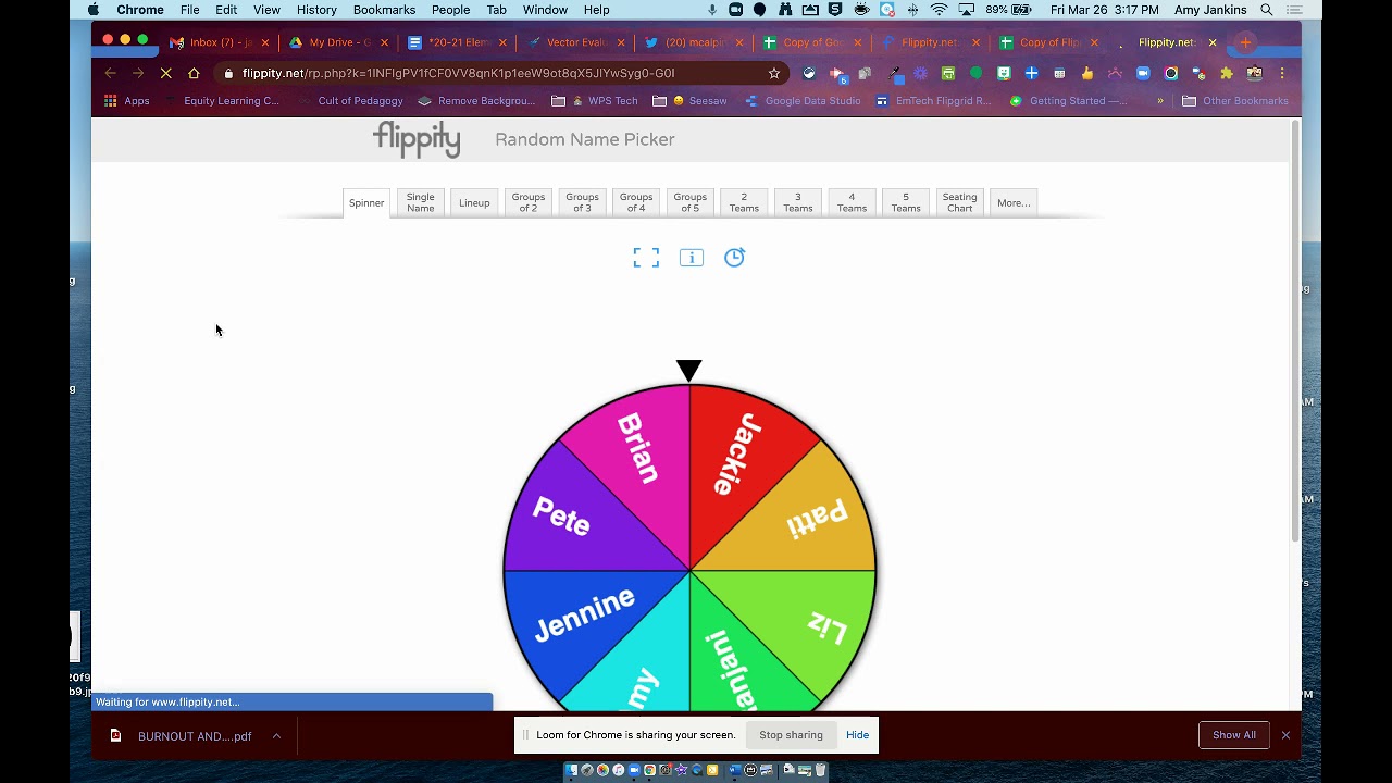 Flippity Random Name Picker Random Name Generator Tcea Technotes