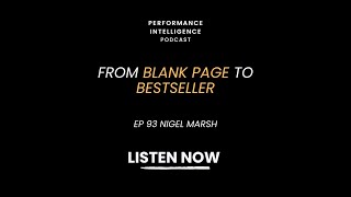 Nigel Marsh - How Nigel Writes His Books