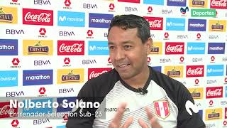 Nolberto Solano habla de la Selección Peruana sub 23 y su paso en Boca junto a Diego MARADONA