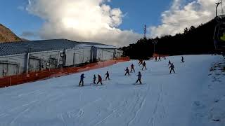 1月25日のカムイみさかスキー場ファミリーコース