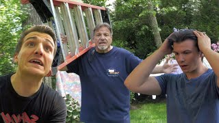 Influencers vs. Construction: Dad Takes Us To Work