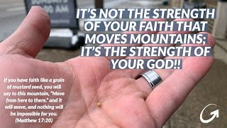 Mustard Seed Faith -- Matthew 17:20