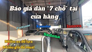 Còn nhiều xe mà tết đến tới nơi “ giảm mạnh và báo giá loạt xe 7 chỗ” innova-fortuner-sedona-xpander