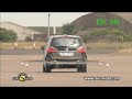 euro ncap opel vauxhall meriva 2010 esc test