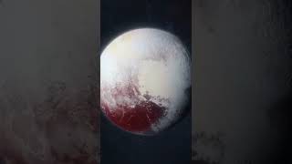 Plutón, 5 veces más pequeño que la Tierra #plutón #espacio #universo #ciencia
