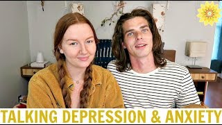 LOVING SOMEONE WITH DEPRESSION | A MENTAL HEALTH CHAT | MEG + FIN
