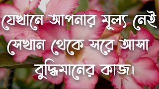 যেখানে আপনার মূল্য নেই।Bengali Motivational Quotes।