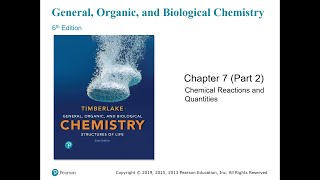 CHEM 104 Lecture - Chapter 7 - Chemical Reactions and Quantities Part 2