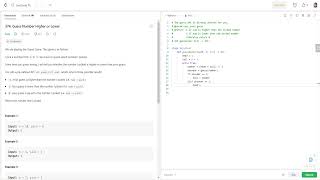 LeetCode | Task "374. Guess Number Higher or Lower" | Python solution