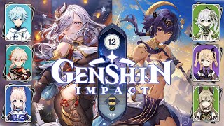 Genshin: Impact | Patch 3.8 Spiral Abyss 12 | C6 DPS Shenhe \u0026 Candace/Kirara Quickbloom