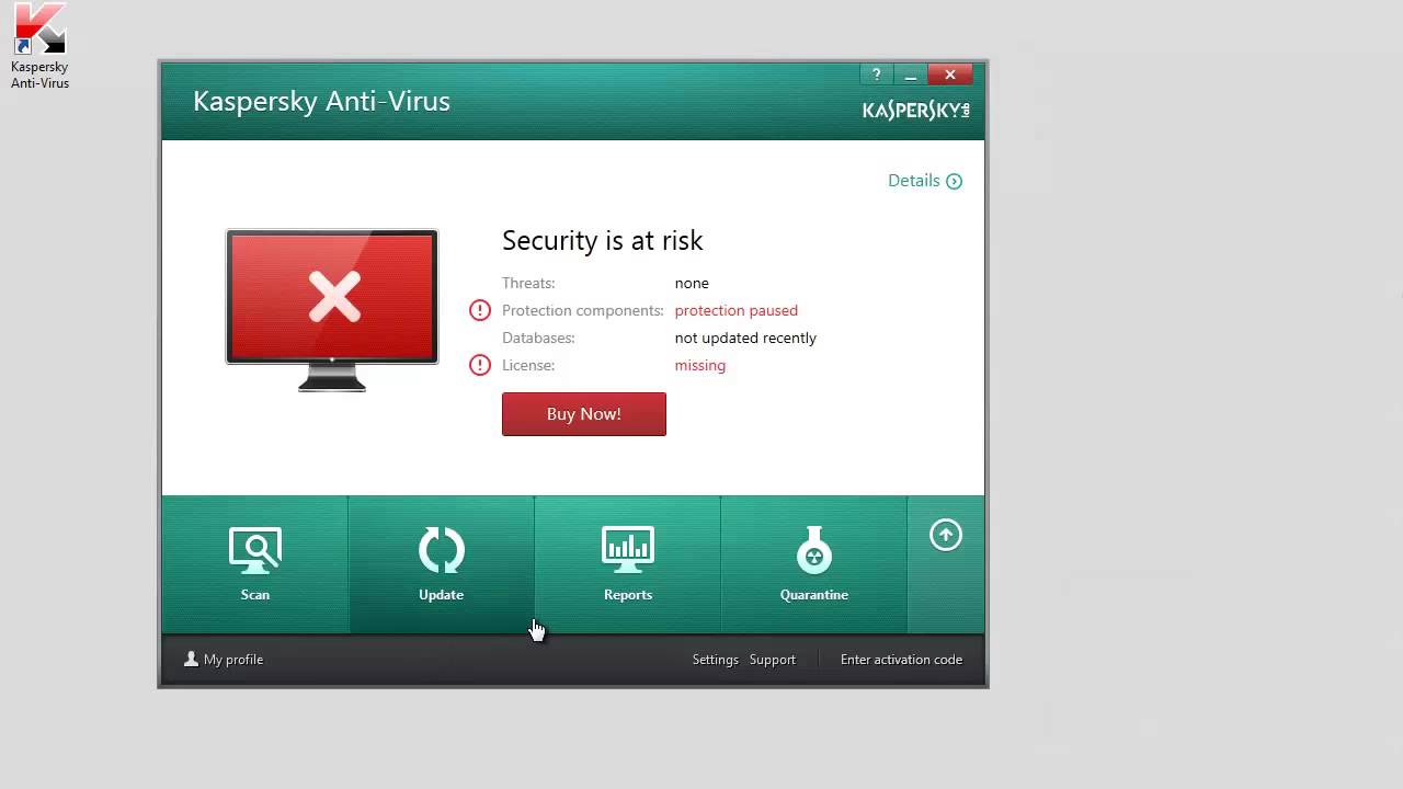 How To Activate Kaspersky Anti-Virus 2014 After Installation - YouTube