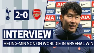 HEUNG-MIN SON ON WORLDIE GOAL IN ARSENAL WIN | Spurs 2-0 Arsenal