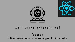 React | MALAYALAM TUTORIAL | 26 - Using createPortal #react #reactjs #useref #createportal #portal