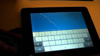 Gamepad input device testing on WayteQ xTAB-70