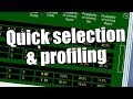 Betfair Tennis trading - Quick selection and profiling of Tennis matches