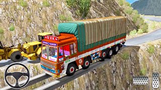 الهندي شاحنة محاكاة الثقيلة شاحنة شاحنة القيادة - محاكي القيادة - العاب سيارات - ألعاب أندرويد