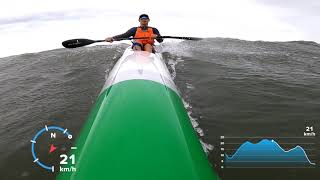 Surfski Baltic Sea NK Exrcize