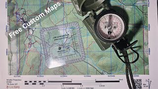 How to print free maps fast!:CalTopo Quick Tutorial