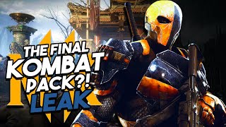 Mortal Kombat 11: WILL KOMBAT PACK 3 BE THE LAST DLC?!? LEAKS!!!