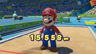 Mario & Sonic at the Rio 2016 Olympic Games - Athletics (100m & Triple Jump) - Mario Gameplay
