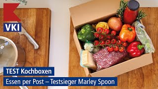 TEST Kochboxen – Essen per Post, Testsieger Marley Spoon