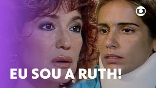Ruth revela para Clarita que ela não é a Raquel | Mulheres de Areia | TV Globo