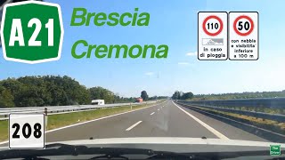 I - Autostrada A21 - Tratto Brescia Centro/Innesto A4-Cremona w/ Sicilian Driver SR