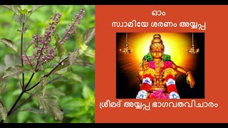 Ayyappa Bhagavatha Vicharam | ശ്രീമദ് അയ്യപ്പ ഭാഗവതവിചാരം - 1