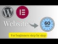 Elementor WordPress Tutorial (2026) – Build a Full Website Step-by-Step with No Coding
