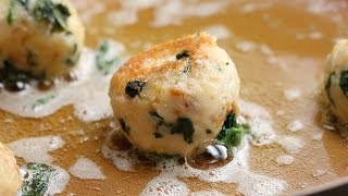 Spinach and Cheese Bread Dumplings