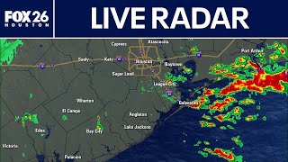 LIVE Houston weather radar (no audio)