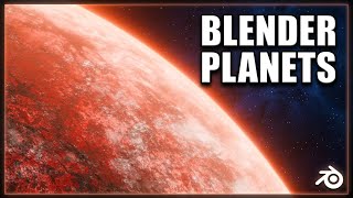 Make Any Planet Look Realistic in Blender!