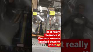 Walmart Clearance Toy hunting 👀👀 Marvel Legends Eternals and More!