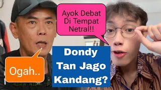 Dondy Tan Ditantang Balik Elia Miron