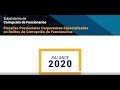 Presentación del #Balance2020 de Fiscalías Especializadas en Delitos de Corrupción de Funcionarios