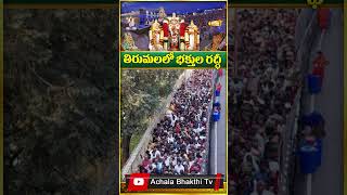 Huge Devotees Rush At Tirumala: దర్శనానికి 15 గంటలు..| TTD #achalabhakthitv #tirumala #heavydevotees