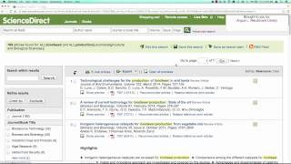 How to create email alerts for new articles on a topic (ScienceDirect)