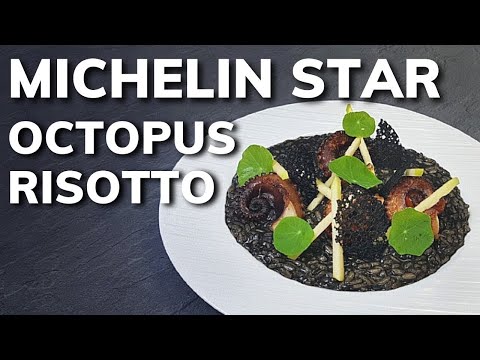 Baked Abalone with Squid Ink Risotto – Chef's Pencil