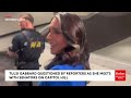 go team america all the way tulsi gabbard brushes off questions about assad russia