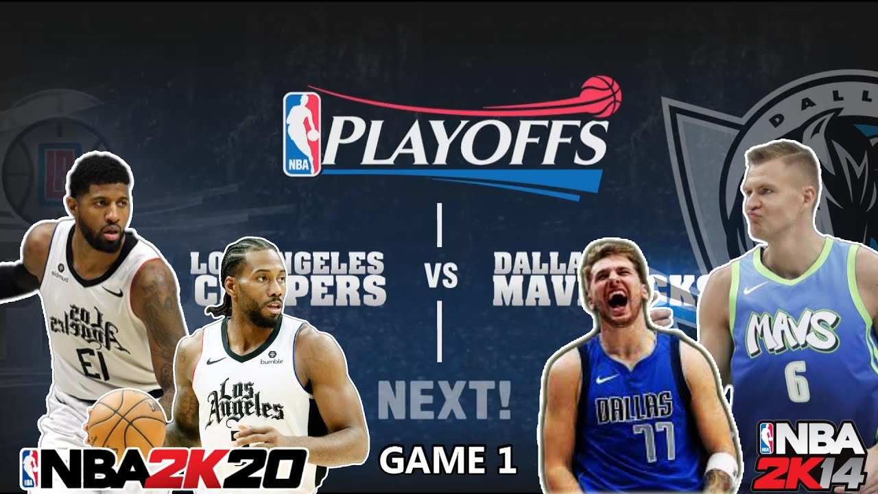 Dallas Maverick VS Los Angeles Clippers 1st Round Game 1 Full Game ...