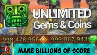 Temple Run 2 Hack | Unlimited Coins and Gems |Make Billion Of Score | 🔥🔥🔥