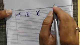 English Flower Writing Tips | Stylish Flower Writing Using Cut Marker | Hafiz Writes