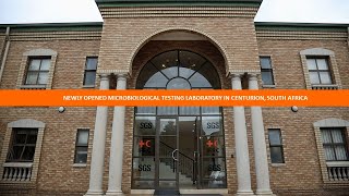 Newly opened microbiological testing laboratory in Centurion, South Africa