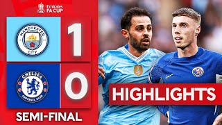 Silva Sends City Final Bound! | Manchester City 1-0 Chelsea | Emirates FA Cup 20
